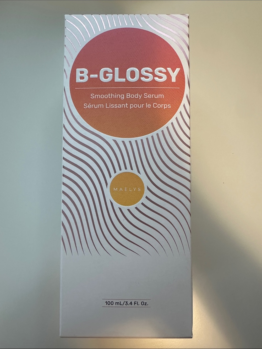 Maëlys B-GLOSSY Smoothing Body Serum - Pink/Peach